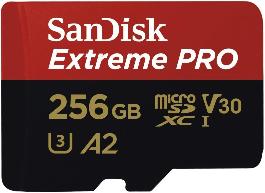 SanDisk Micro SDXC Extreme Pro Memory Card 256GB SDSQXCD-256