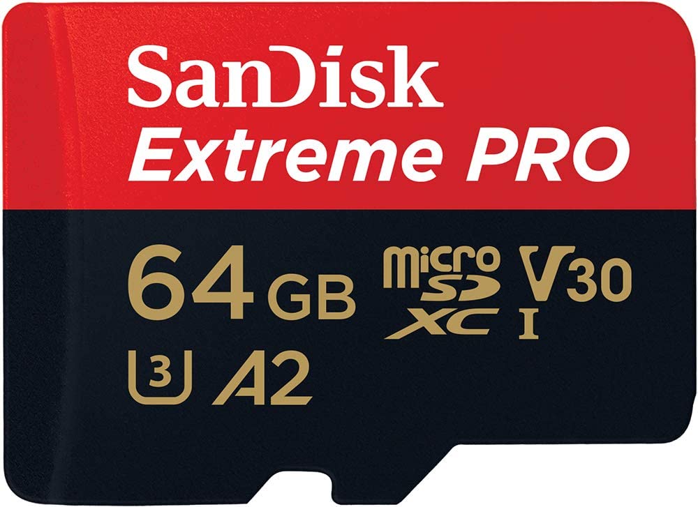 SanDisk Micro SDXC Extreme Pro Memory Card 64GB SDSQXCU-064G