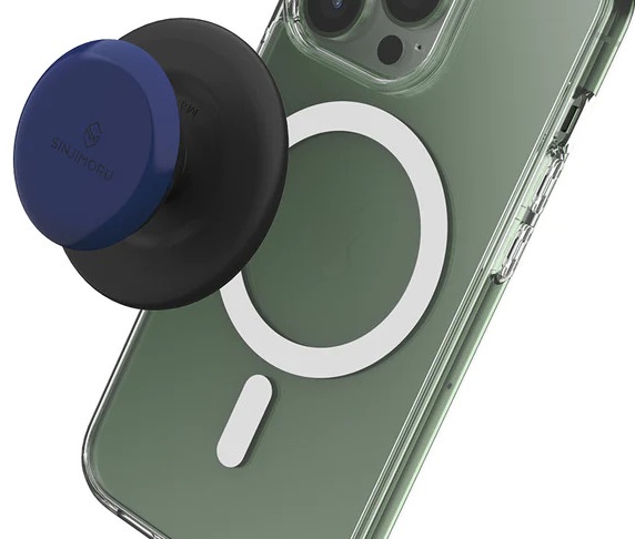 Sinjimoru M-Tok Magsafe Pop phone Grip Navy
