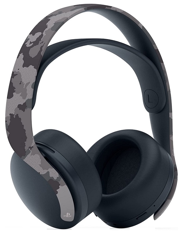 Sony PS5 Pulse 3D Wireless Headset Gray Camo