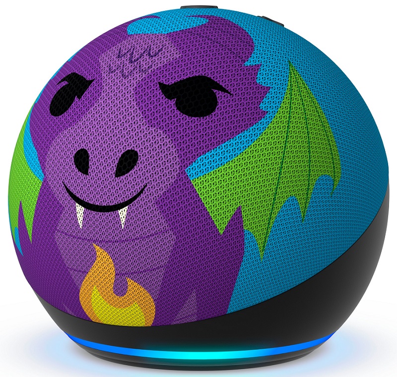Amazon Echo Dot 5th Gen. Kids 2022 Dragon