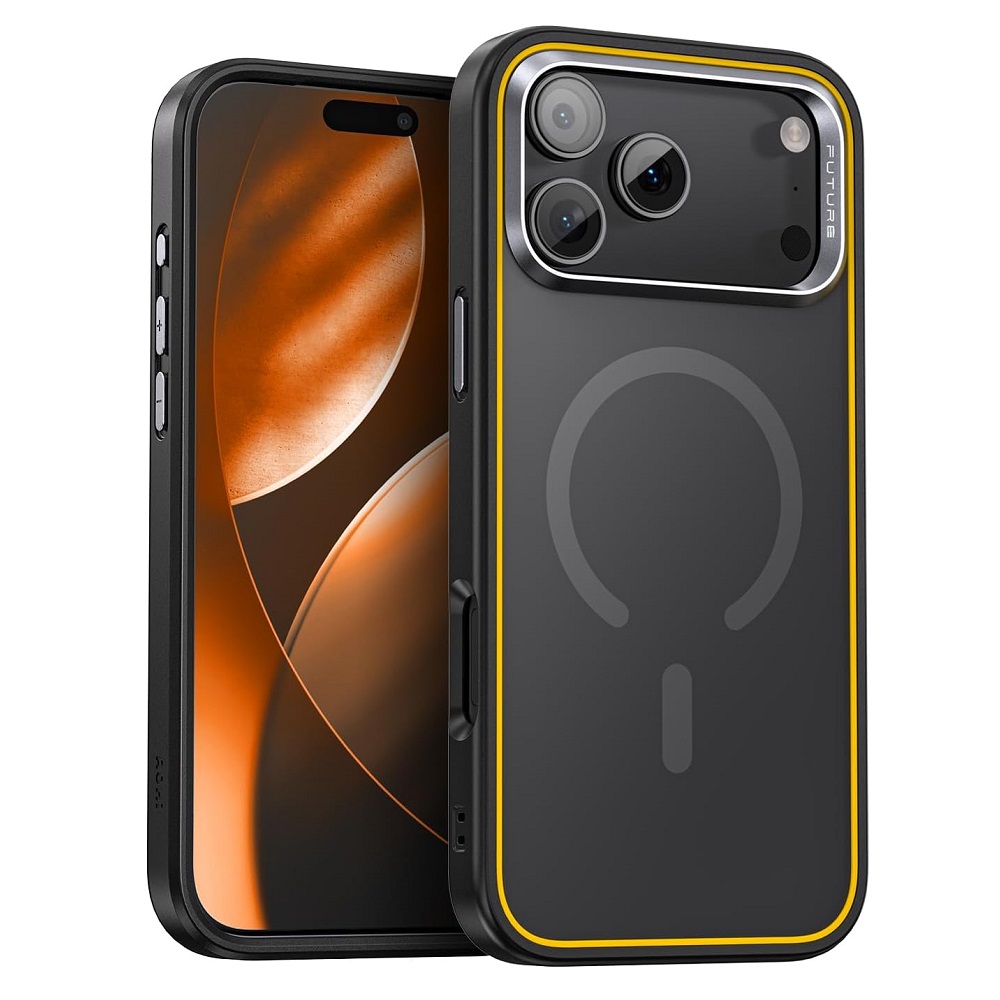 Aohi Magnetic Case For iPhone 17 Pro Max AOC-A004 Black