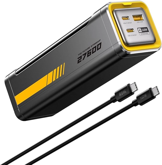 AOHI Power Bank 27600mAh 240W AOC-P011 Grey
