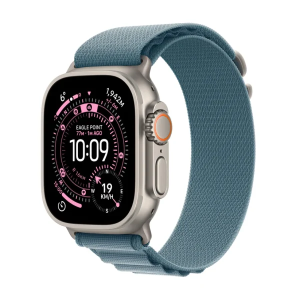 Apple Watch Ultra 3 Cellular 49mm Titanium Case Medium Blue
