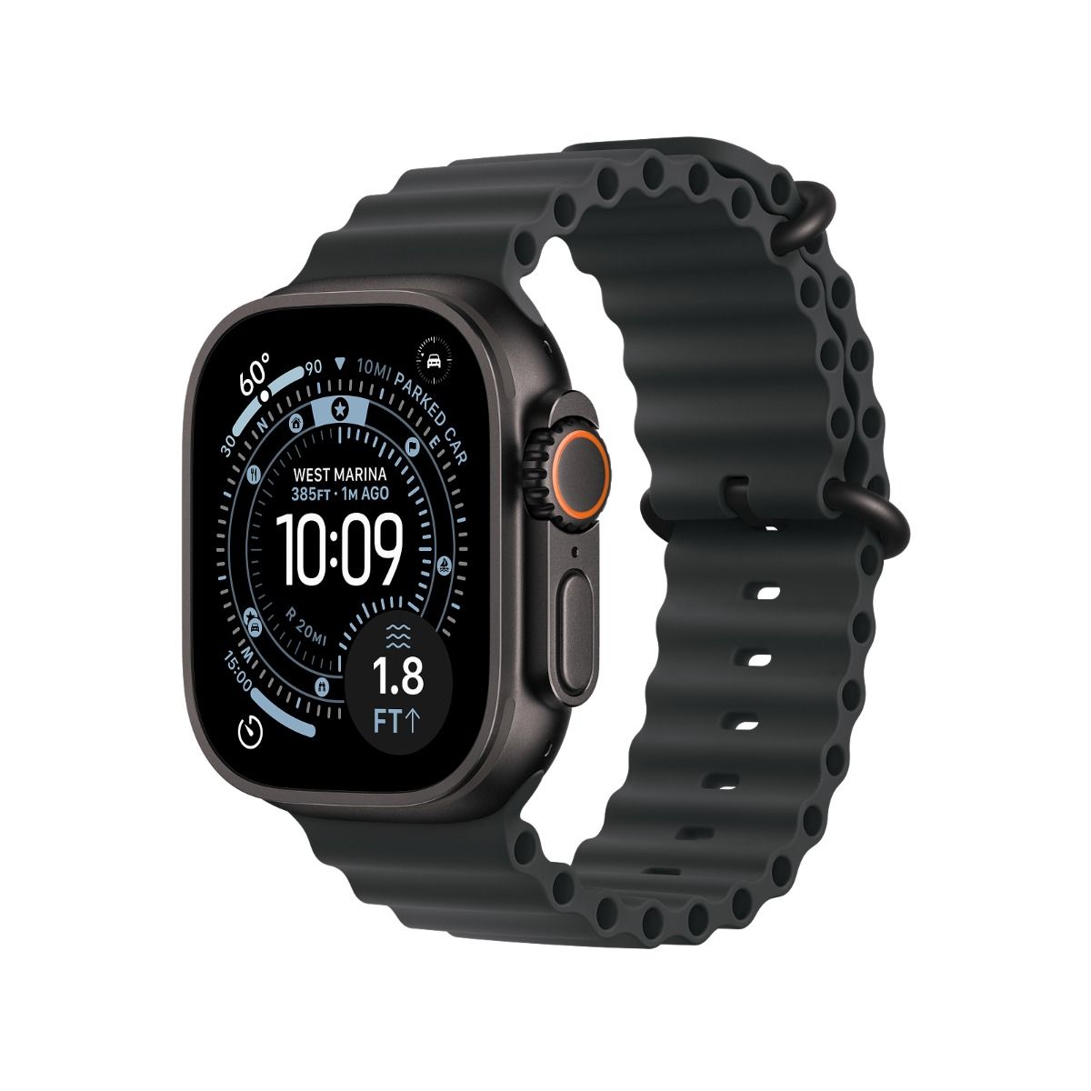Apple Watch Ultra 3 Cellular 49mm Black Titanium Case Black
