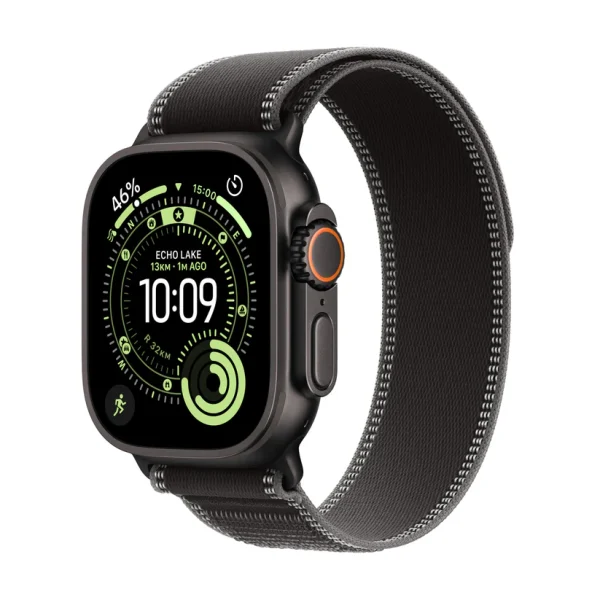 Apple Watch Ultra 3 Cellular 49mm Titanium Case Black M/L