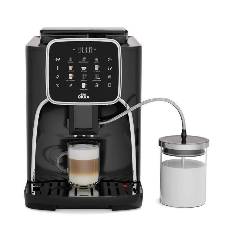 Arzum Okka Espresso Maker 1450W OK0028-05 Black & Chrome
