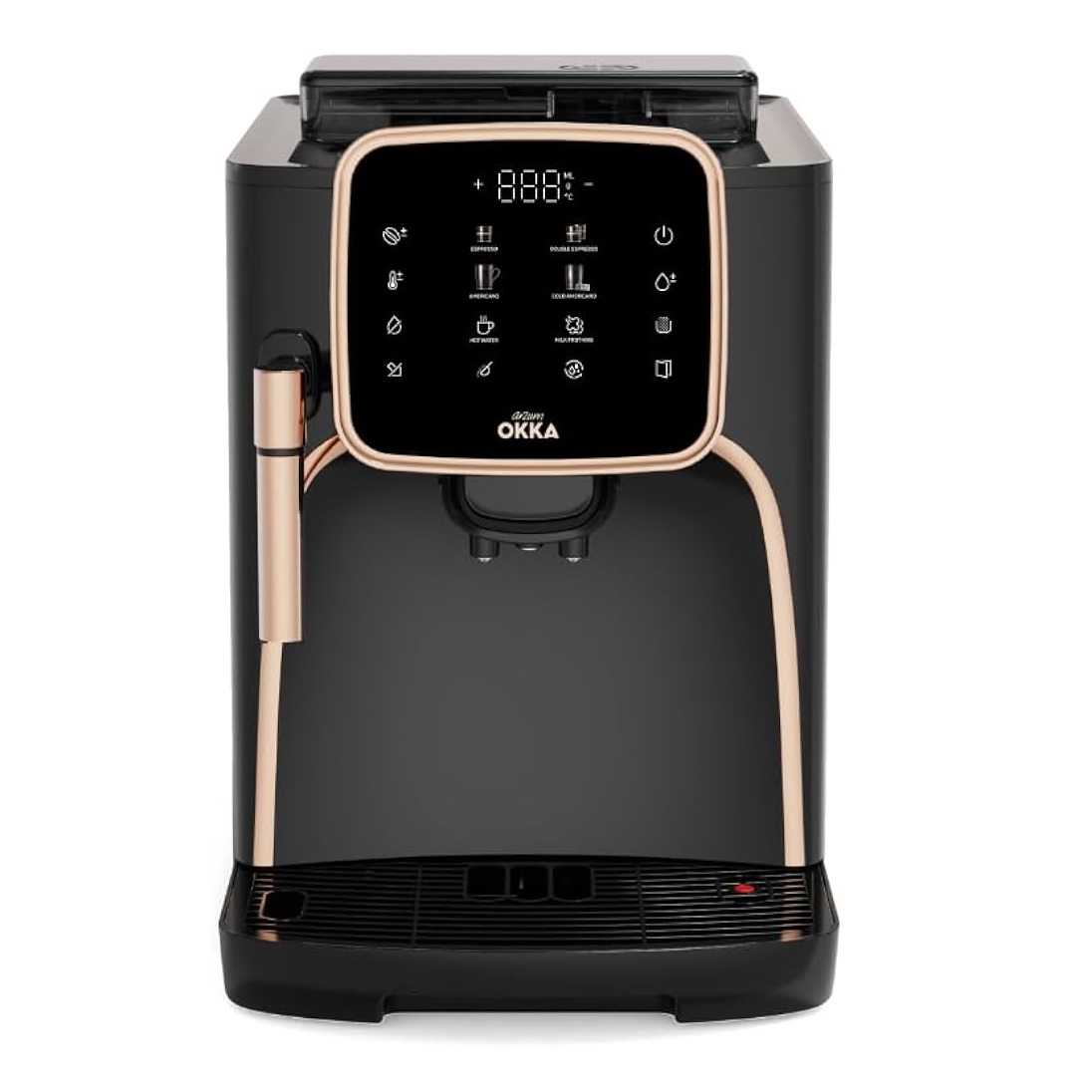 Arzum Okka Espresso Maker 1450W OK0030-04 Black & Copper