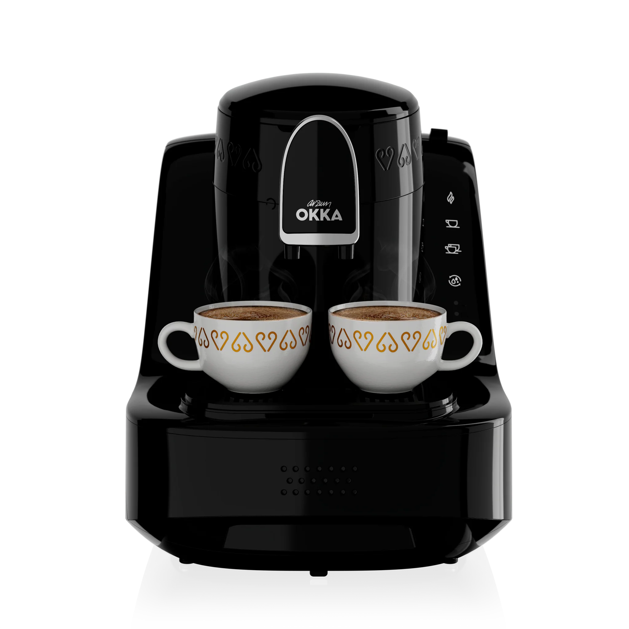 Arzum Okka Elite Turkish Coffee Machine OK0040 Black&Chrome