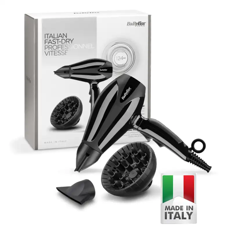 BABYLISS HAIR DRYER BAB6715DSDE BLACK