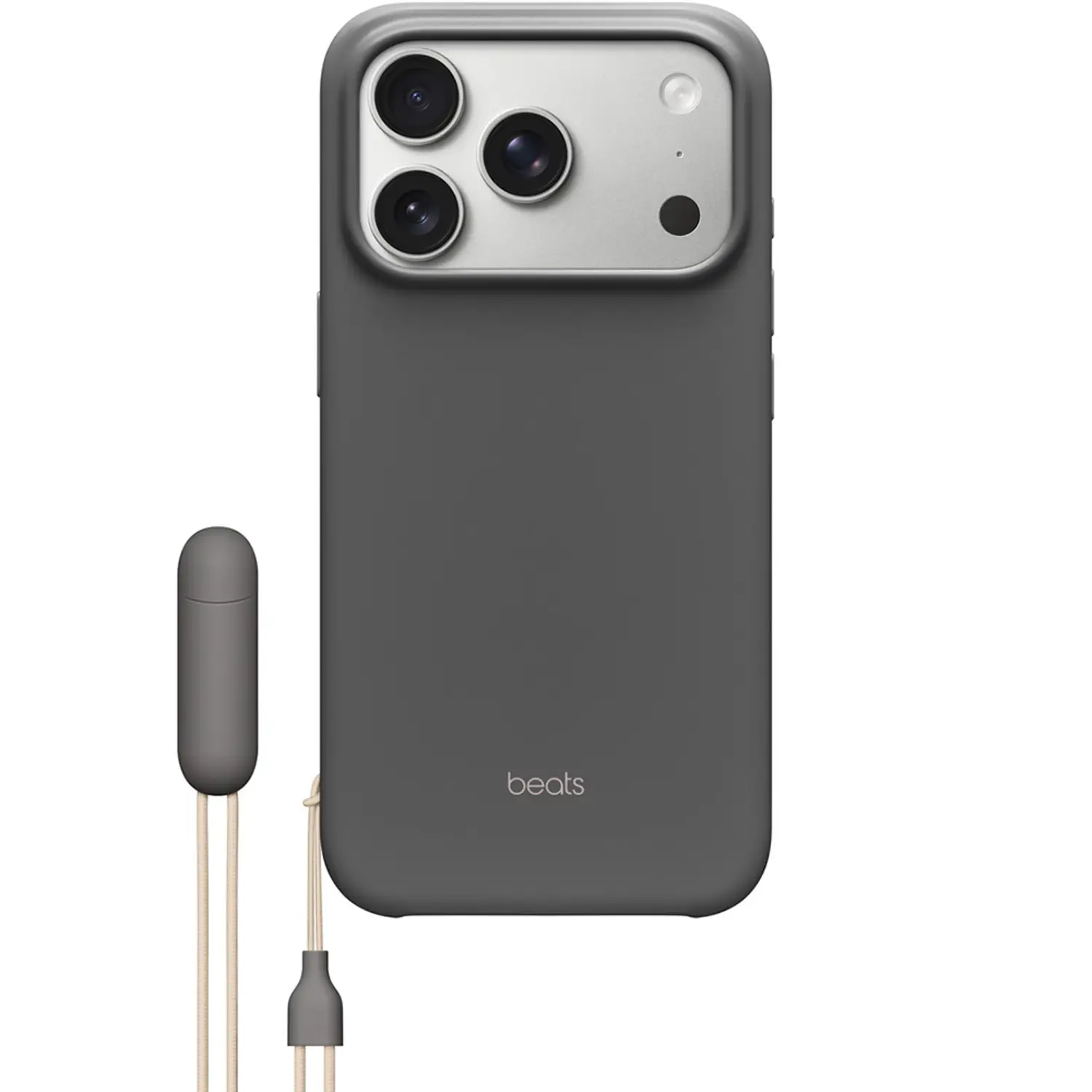 Apple Beats Case For iPhone 17 Pro MagSafe MGY74LL/A Gray