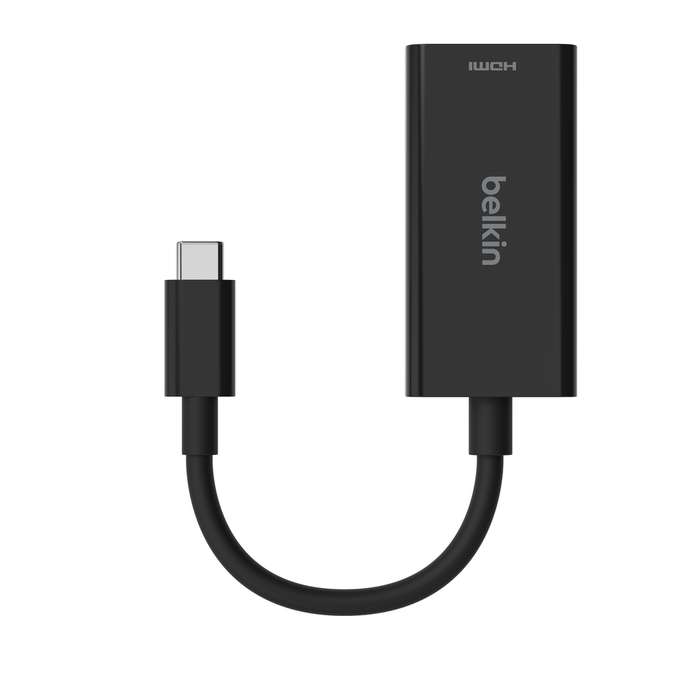 Belkin USB-C to HDMI 2.1 Cable & Adapter AVC013BTBK Black