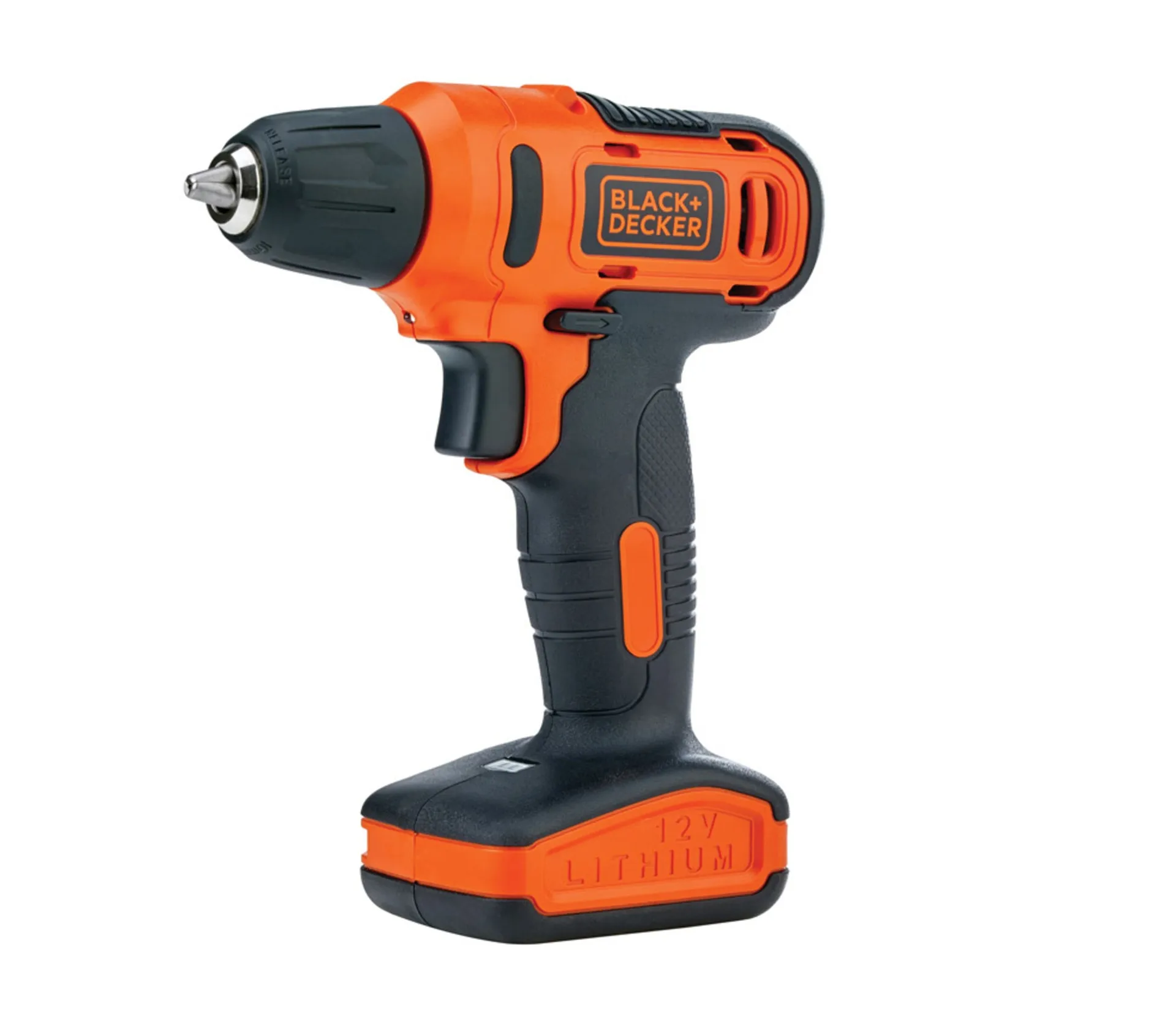 Black+Decker Cordless Drill Driver 12V ACLD12-B5 Orange