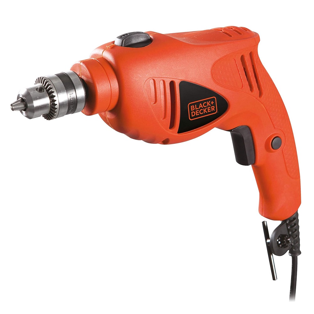 Black + Decker Hammer Drill 480W HD4810-B5 Orange