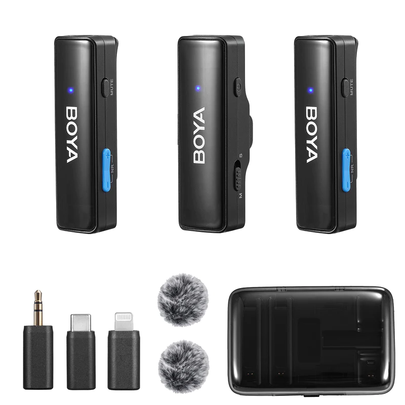 Boya Link Wireless Lavalier Microphone for Smartphone Camera