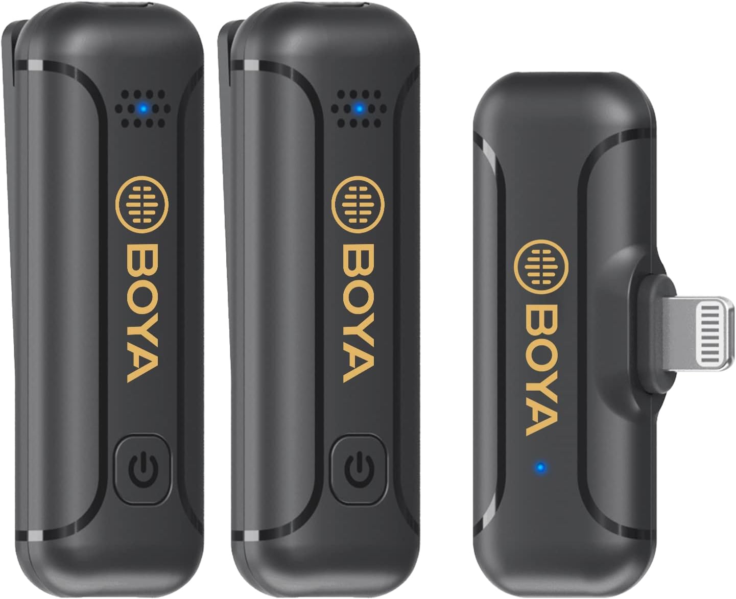 BOYA Wireless Lavalier Microphone For Lightning Port WM3T2-D