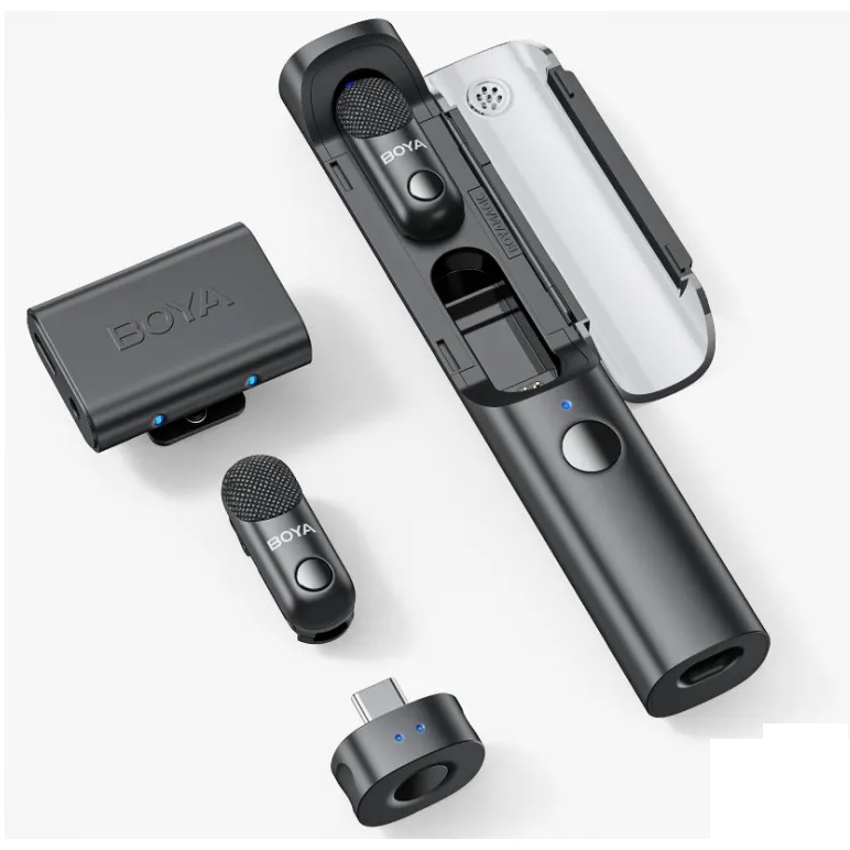 Boya Wireless Microphone Transmitter & Receiver MAGIC-03 2TX