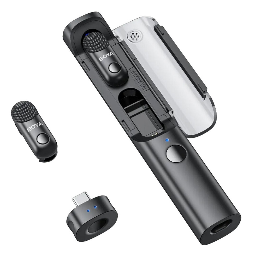 Boya USB-C Wireless Microphone 2 Person MAGIC-05 Black