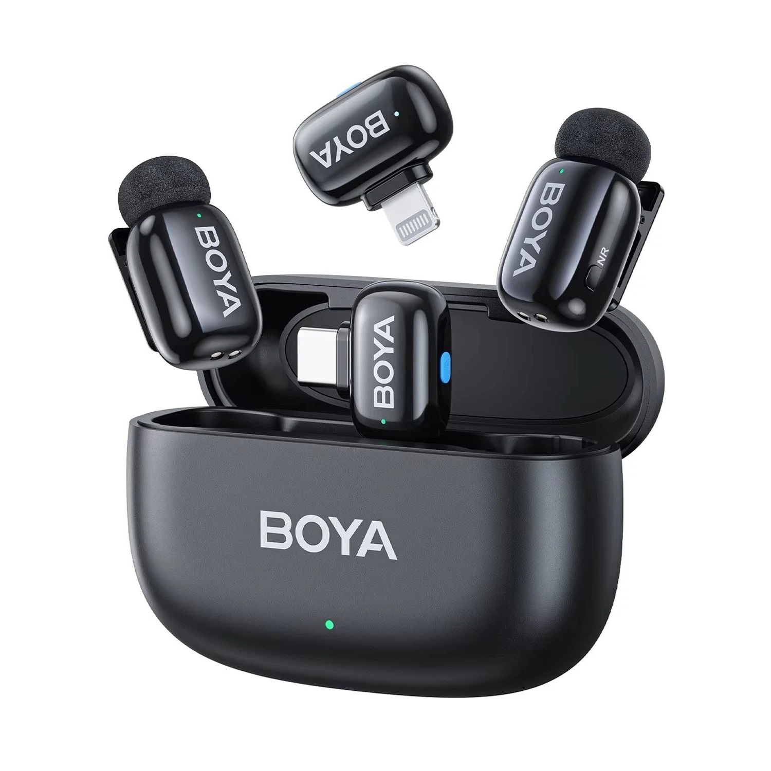 Boya Mini 2 Wireless Microphone with USBC&Lightning Receiver