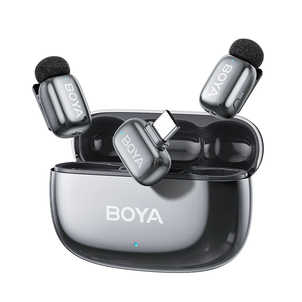 Boya Mini 2 Wireless Microphone System with USB-C Receiver