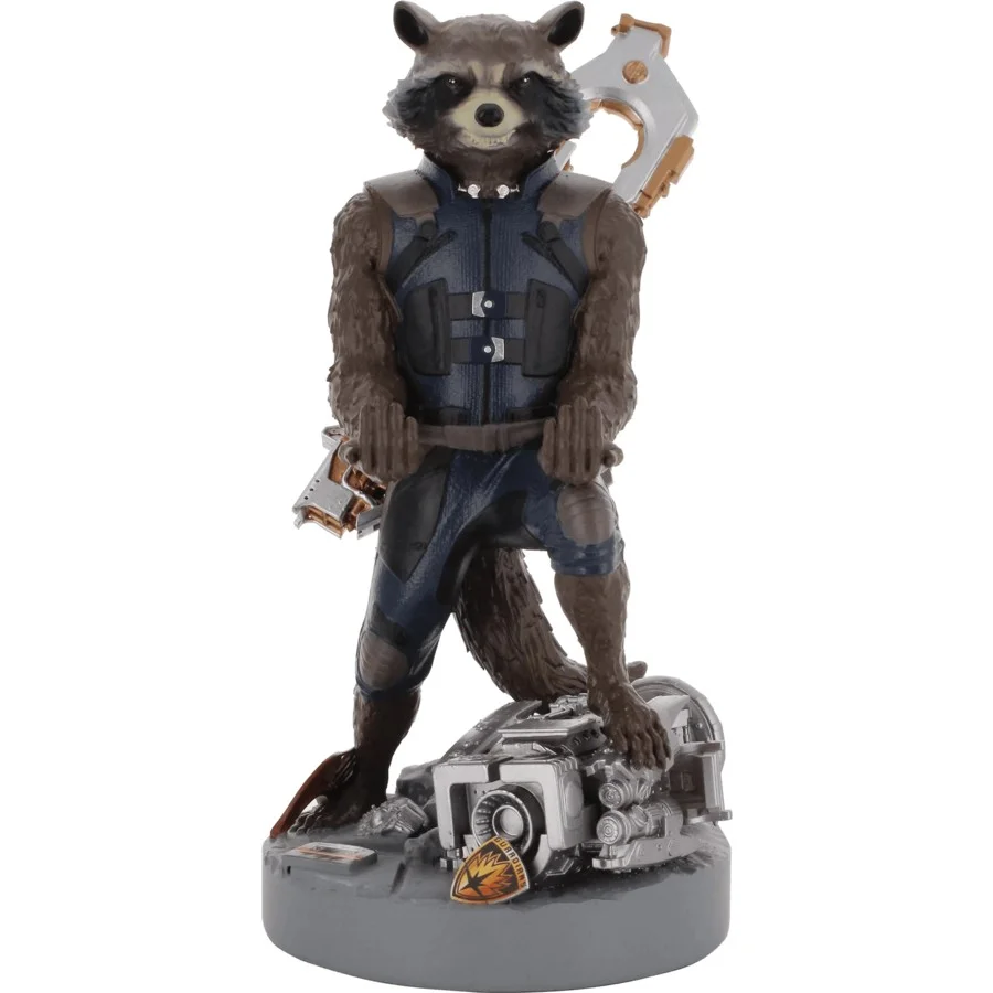 Cable Guy Rocket Raccoon Phone Stand & Controller Holder