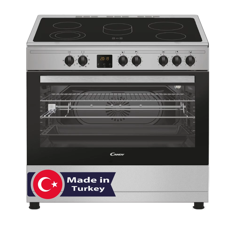 Candy Electric Ceramic Cooker 90X60CM 5 Hobs CVE960M1/E-19