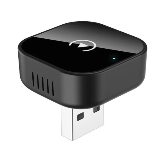 CarPlay 2 in 1 Wired To Wireless CarPlay CP21 Black