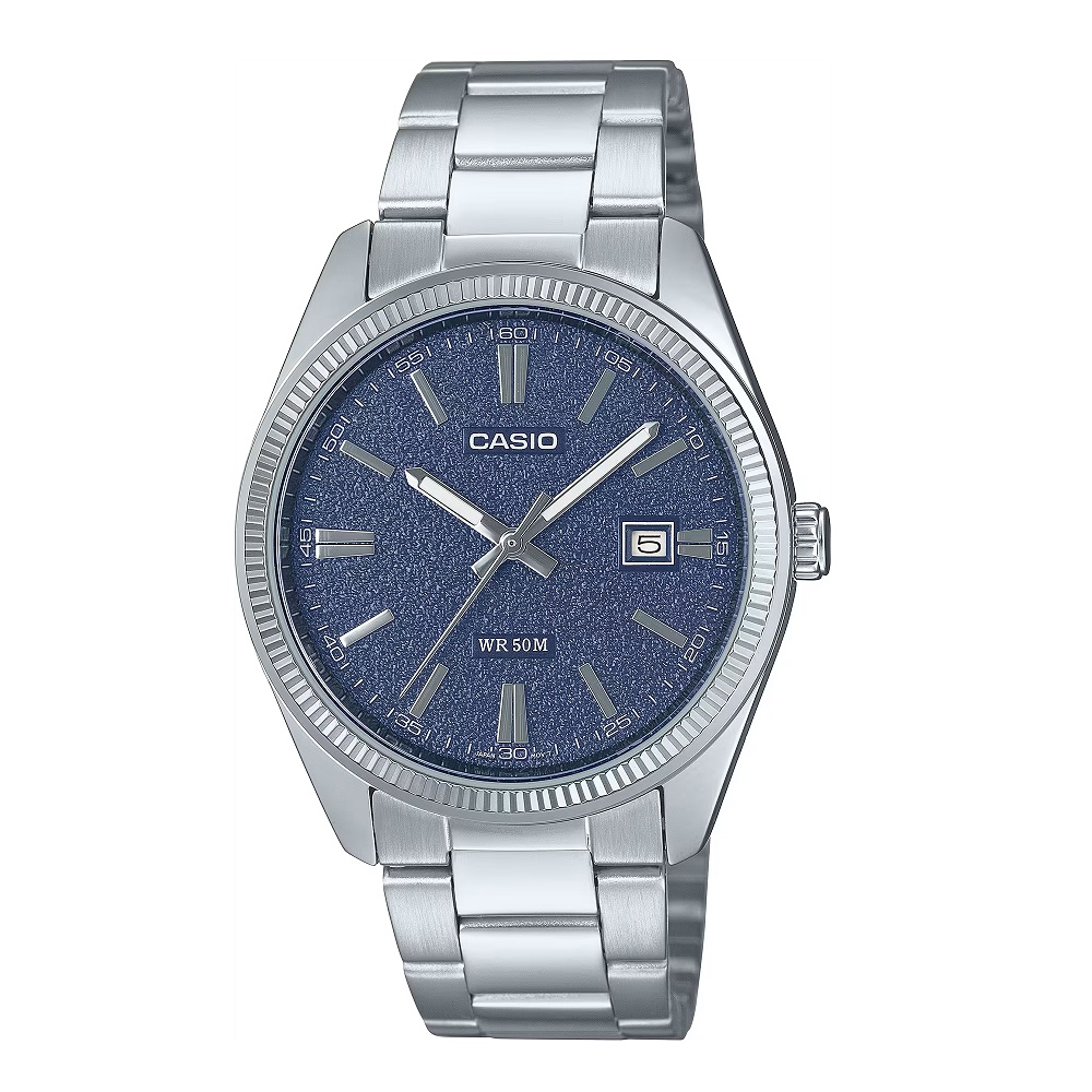 Casio Analog Watch Matte dial Blue 44mm MTP-1302DA-7AVDF
