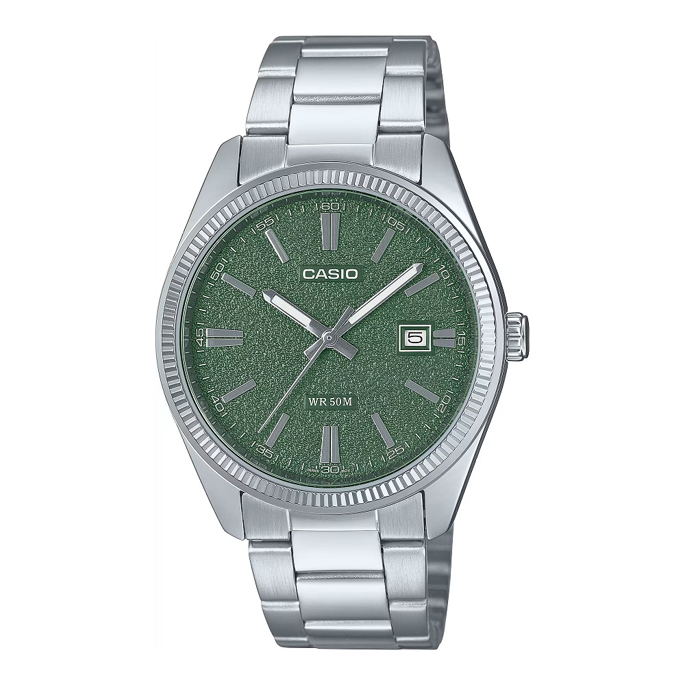Casio Analog Watch Matte dial Green 44mm MTP-1302DA-3AVDF