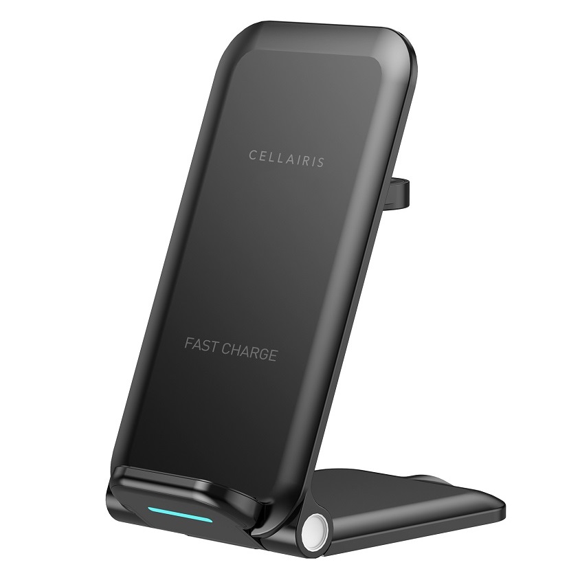 Cellairis 3 In 1 Foldable Wireless Charger 15W WLC03143 Blak