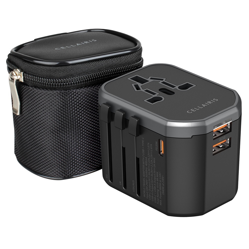 Cellairis Universal Travel Adapter 20W Dual USB M-WTA03117