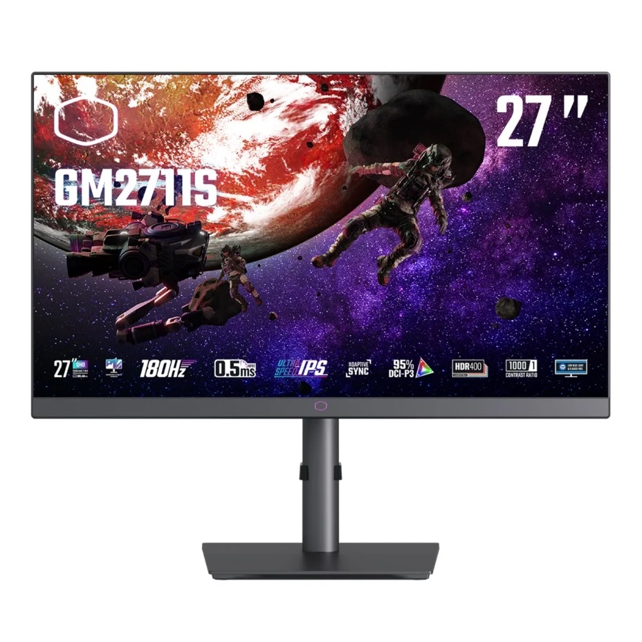 Cooler Master 27 Inch QHD Gaming Monitor 180 Hz CMI-GM2711S