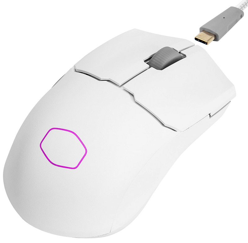 Cooler Master Wireless Gaming Mouse MM-712-WWOH1 White