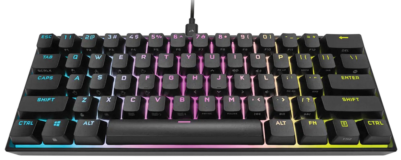 Corsair K65 RGB Mini 60% Mechanical Gaming Keyboard CH-91940
