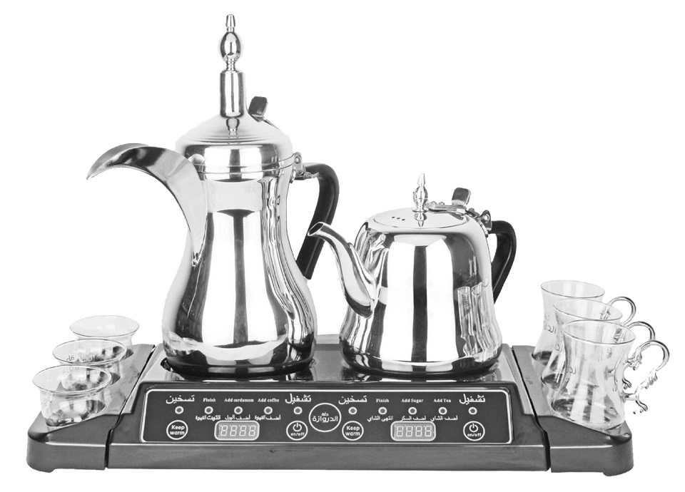 DALLAH ARABIC COFFEE MAKER 1600W DR-1972 SILVER
