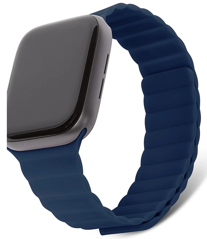 Decoded Silicone Apple Watch Strap 42/45MM D21AWS44TS3S Navy
