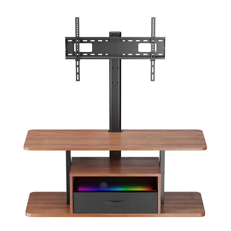 Dexon 37 To 80 Inch TV Floor Stand DTS-WP23BRW Black/Walnut
