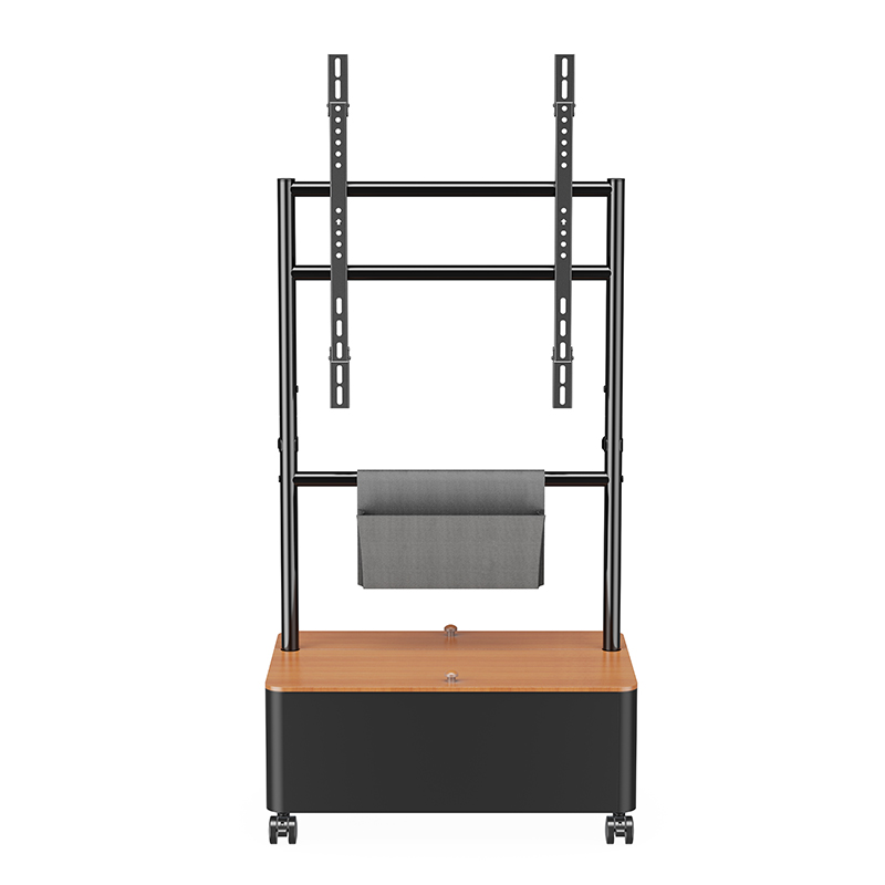 Dexon 43 To 65 Inch Floor Cart TV Stand DXTS-44TBK Black