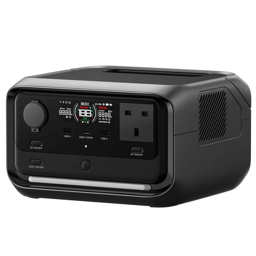 Ecoflow River 3 Plus Portable Power Station 600W 286WH