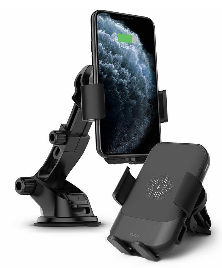 Elago Wireless Fast Charger Car Phone Mount  EMOUNT-WLESS-F