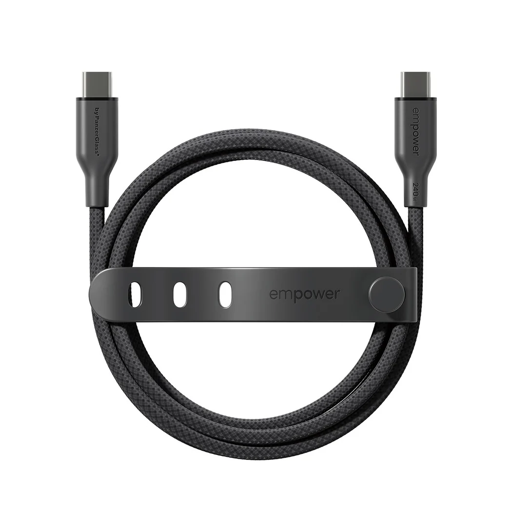Empower USB-C to USB-C Cable 2 M 240W EM32448 Black