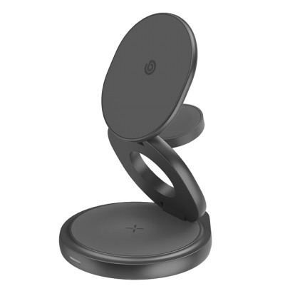Energea GoMag MagSafe Wireless Charger 0907-GYRE360 Gunmetal