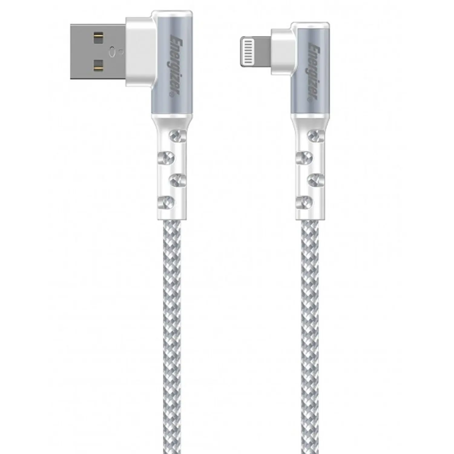 Energizer USB-A to Lightning Charging Cable C710LKWH White