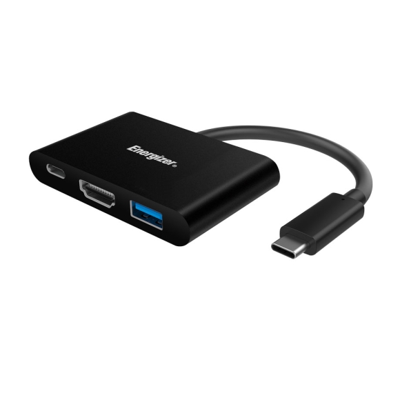 Energizer Multi-Port USB-C Hub HC303CV Black