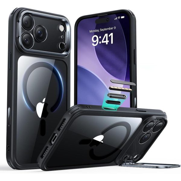 Esr HaloLock Classic Hybrid Case For iPhone 17 Pro Max Black