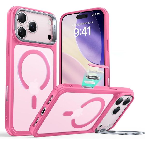 Esr HaloLock Classic Hybrid Case For iPhone 17 Pro Max Pink