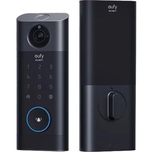 Eufy Video Smart Lock FingerPrint & Wi-Fi E8530KY1 Black
