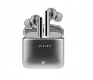 F&D TRUE WIRELESS EARBUDS E602TWS BLACK