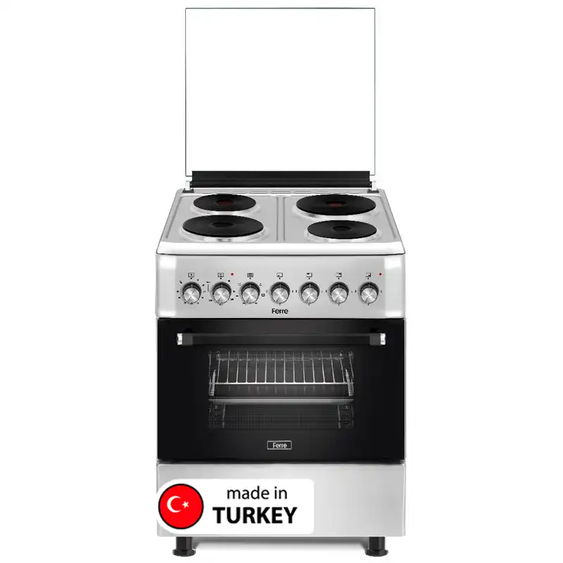 Ferre Electric Cooker 60 x 60 CM F6TX04E6-HI Silver