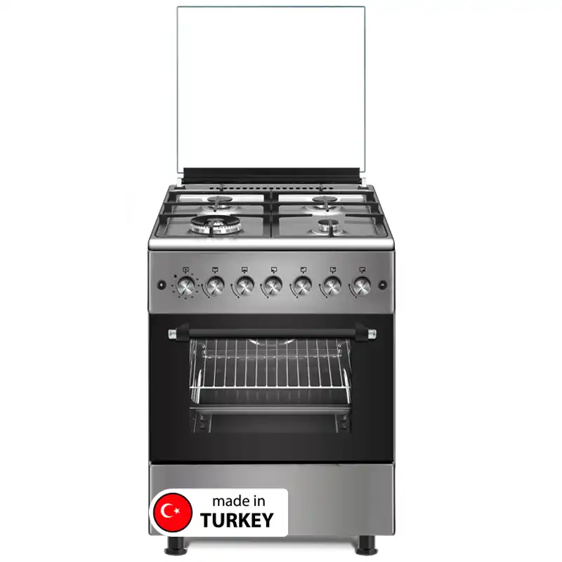 Ferre Freestanding Gas Cooker  60X60CM F6TS40G2-HIX Inox